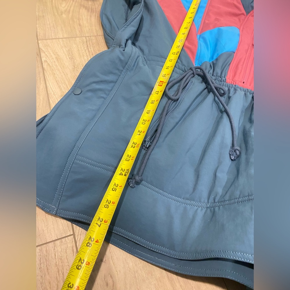 Daily‎ Practice by Anthropologie Puffer Poncho Colorful Women's Jacket size XS/S - Picture 14 of 15